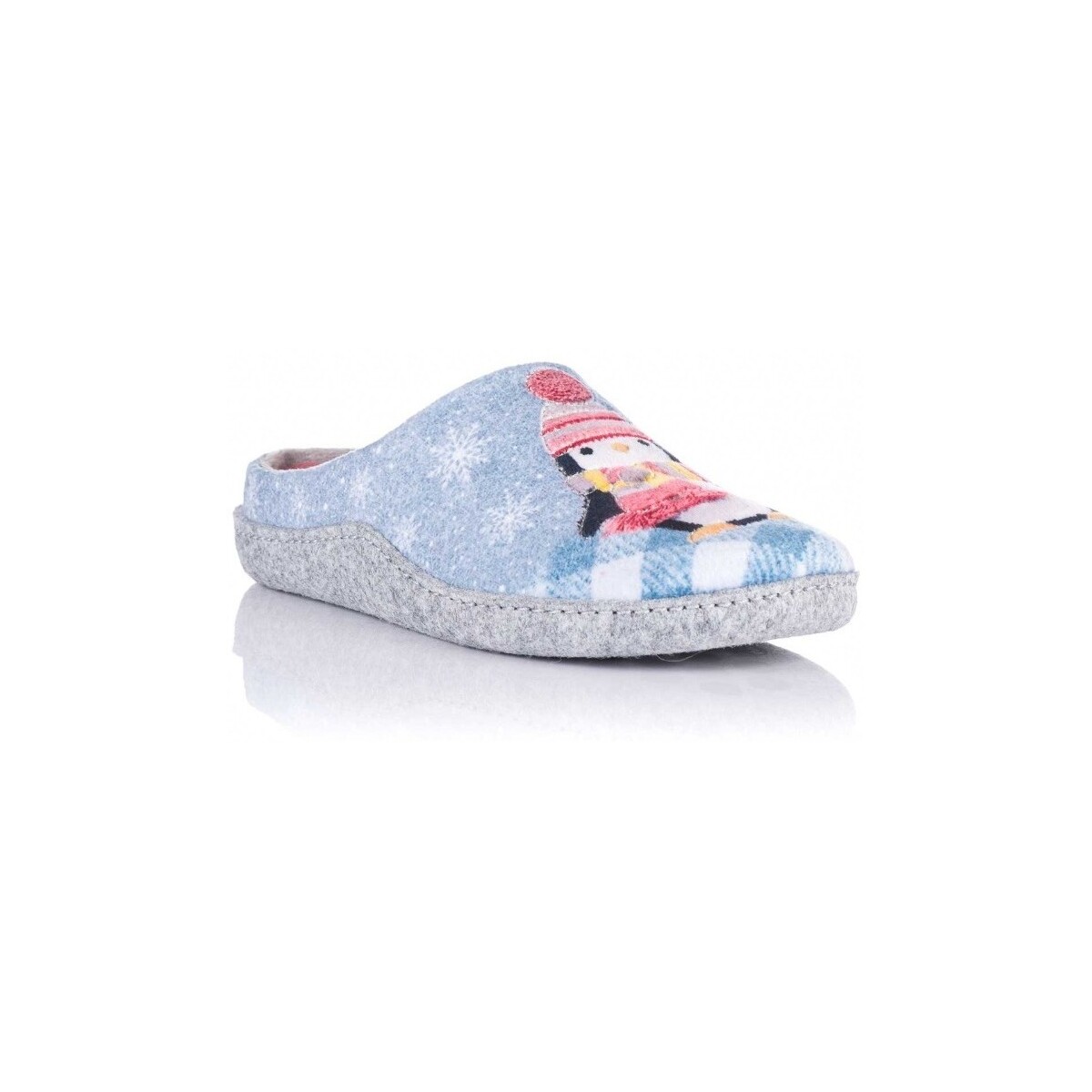 Sapatos Mulher Chinelos Cm. Confort 30584 Azul