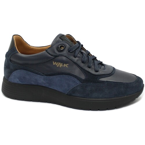 Sapatos Homem Sapatilhas Melluso MEL-I24-U16269W-BL Azul