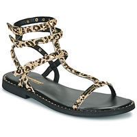 Sapatos Mulher Sandálias Les Tropéziennes par M Belarbi CORALIE LEO Leopardo