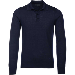 Textil Homem Polos mangas curta Emporio Armani  Azul