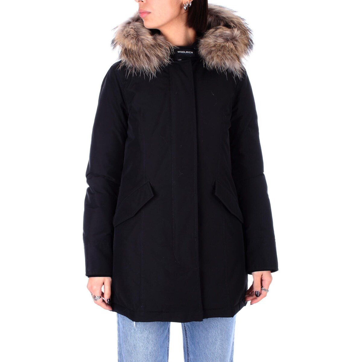 Textil Mulher Parkas Woolrich CFWWOU0538FRUT0001 Preto
