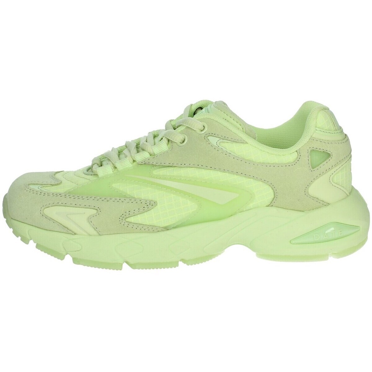 Sapatos Mulher Sapatilhas de cano-alto Date W401-SN-CO-GR Verde