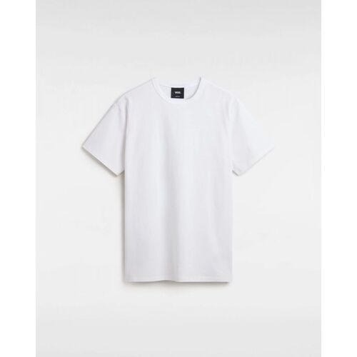 Textil Homem T-shirts e Pólos Vans VN000G3W - OFF THE WALL II-EHT1 WHITE Branco