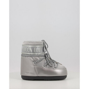 Sapatos Rapariga Botas Moon Boot MB ICON LOW GLANCE Prata