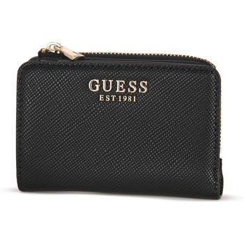 Malas Mulher Carteira Guess BLA LAUREL LARGE ZIP Preto