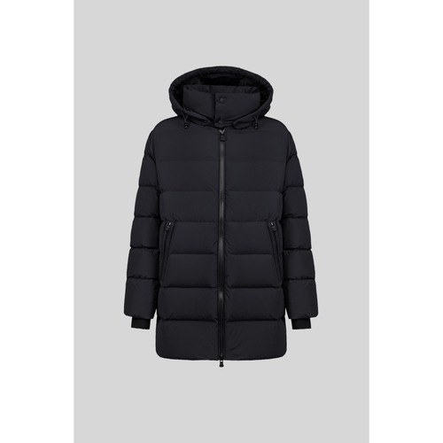 Textil Homem Casacos  People Of Shibuya ABAKA PM786 PIUMINO CORTO-999 BLACK Preto