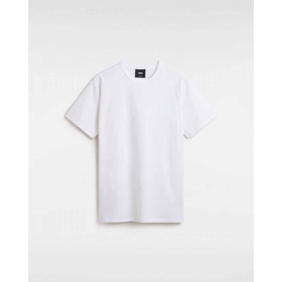 Textil Homem T-shirts e Pólos Vans VN000G3W - OFF THE WALL II-EHT1 WHITE Branco