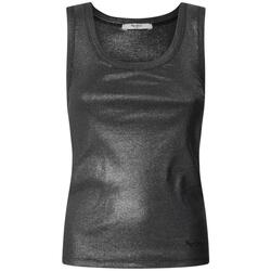 Textil Mulher T-shirts e Pólos Pepe jeans  Preto