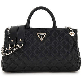 Malas Mulher Bolsa de mão Guess Giully Girlfriend Shoulder Satchel Preto