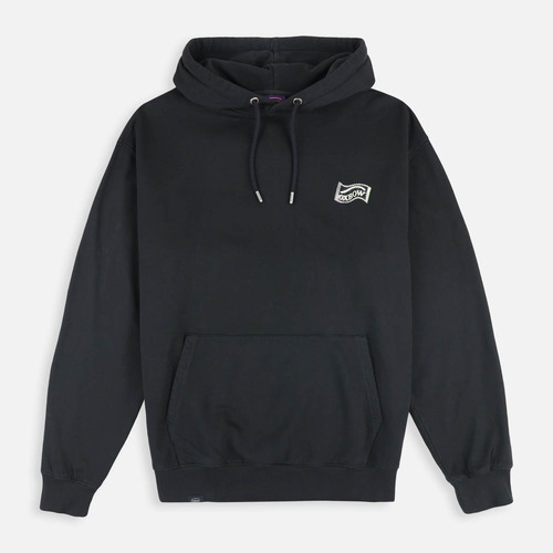 Textil Homem Sweats Oxbow Sweat à capuche DISTORTED Preto