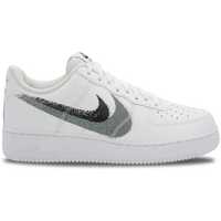 Sapatos Homem Sapatilhas Nike Air Force 1 Low Stencil Swoosh Branco