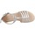 Sapatos Rapariga Sandálias Geox J SANDAL KARLY GIRL Prata