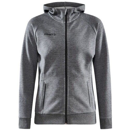 Textil Mulher Sweats Craft Core Soul Full Zip Cinza