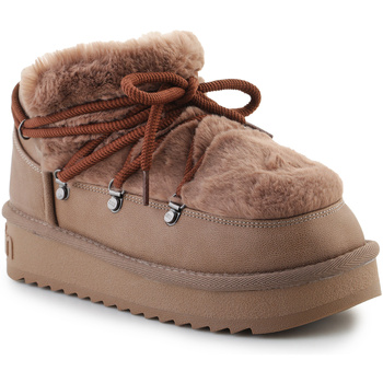 Sapatos Mulher Botas baixas D.Franklin Nordic TRK FUR LOW DFSH370011-BROW Brown Castanho