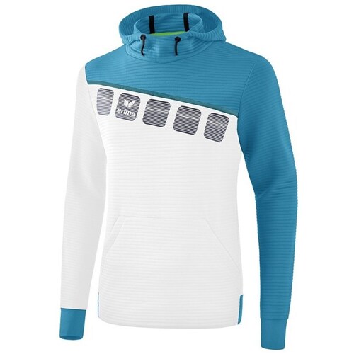 Textil Homem Sweats Erima 1071909 Azul, Branco