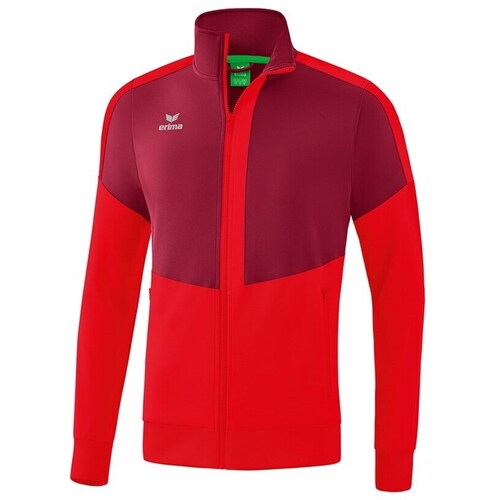 Textil Homem Sweats Erima Squad Worker Vermelho