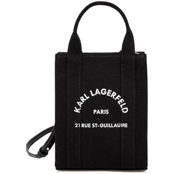 Malas Mulher Bolsa Karl Lagerfeld RSG SQUEARE SMALL TOTE Preto