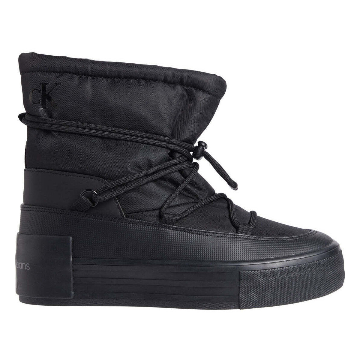 Sapatos Mulher Botins Calvin Klein Jeans  Preto