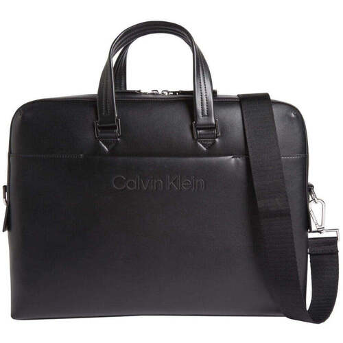 Malas Homem Bolsa para computador Calvin Klein Jeans  Preto