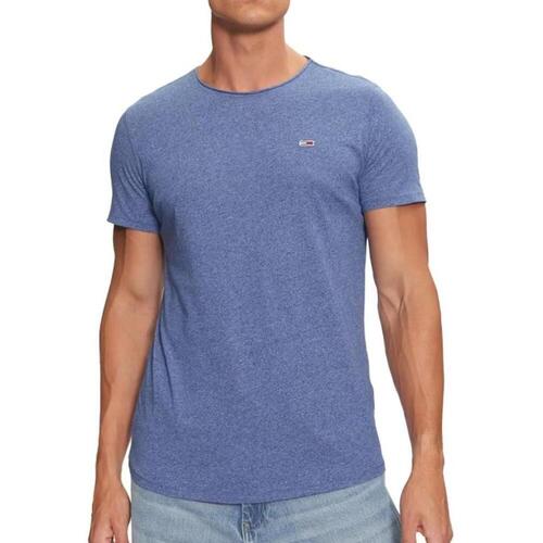 Textil Homem T-shirts e Pólos Tommy Hilfiger  Azul