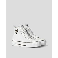 Sapatos Mulher Sapatilhas Karl Lagerfeld KL60445T KAMPUS MAX Branco
