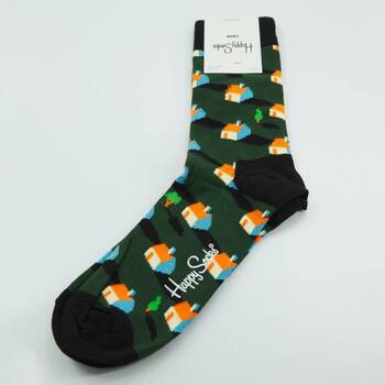 Roupa de interior Homem Meias altas Happy socks NEIGHBOURS Verde