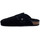 Sapatos Mulher Tamancos Biocomfort Socas ecológicas pretas orgânicas com pelo Preto
