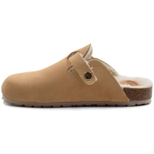 Biocomfort Socas de areia orgânica com pelo Bege