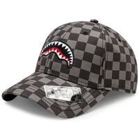 Acessórios Chapéu Sprayground SP6628 SMOOTH-CHECK CAP GREY Cinza