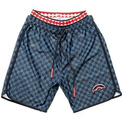 Textil Homem Fatos e shorts de banho Sprayground SP501 CHECKERED MIDI-BLK Preto