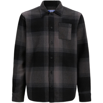 Jack & Jones 12278772 JCOREFLEX DARREN OVERSHIRT LS STYD JNR BLACK