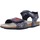 Sapatos Rapaz Sandálias Geox J GHITA BOY Azul