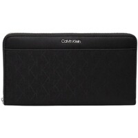 Malas Mulher Carteira Calvin Klein Jeans CK MUST XL ZIP AROUND_MONO K60K613072 Preto