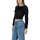 Textil Mulher camisolas Jacqueline De Yong JDYLEMON L/S OFF SHOULDER PULLOVER KNT 15344157 Preto
