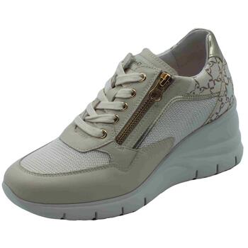 Sapatos Mulher Sapatilhas NeroGiardini E512940D Skipper Rete Milk Bege