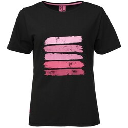 Textil Mulher T-Shirt mangas curtas Loap Abnelis Preto