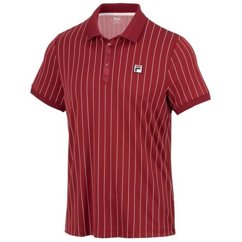 Textil Homem T-Shirt mangas curtas Fila Björn Vermelho