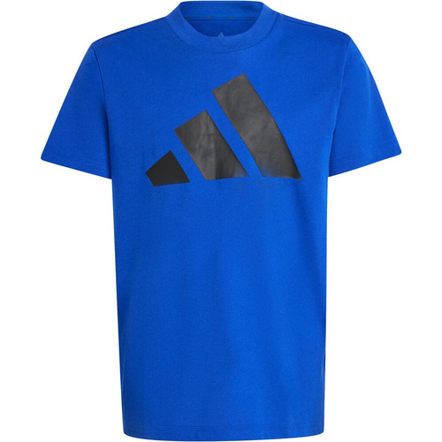 Textil Criança Polos mangas curta adidas Originals M_J BL TEE 160 Azul
