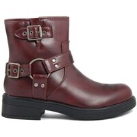 Sapatos Mulher Botins Fashion Attitude Fam-a796 Vermelho