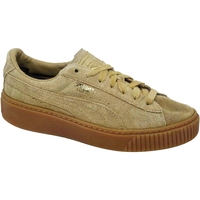 Sapatos Sapatilhas Puma Recondicionados Suede - Bege