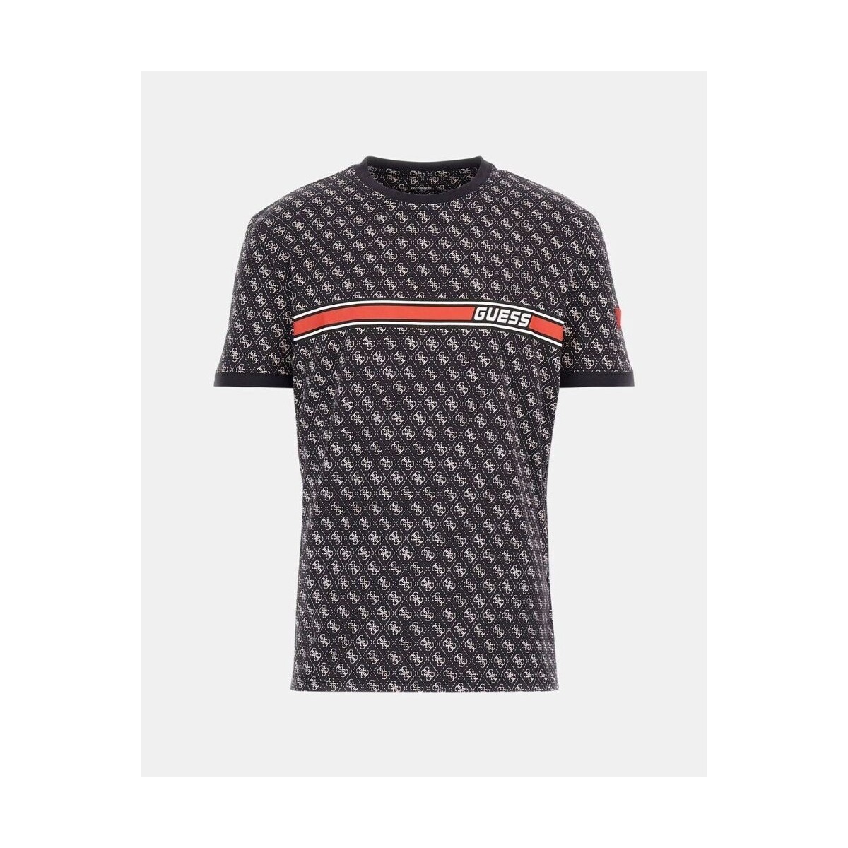 Textil Homem T-Shirt mangas curtas Guess Z2BI09 J1314 Preto