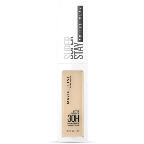 beleza Mulher Redutor de bolsas e corrector Maybelline New York Superstay Active Wear 30H Concealer - 15 Light Bege