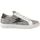 Sapatos Mulher Sapatilhas Semerdjian Maya A684 B Prata