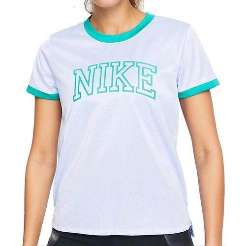 Textil Mulher T-shirts e Pólos Nike  Azul