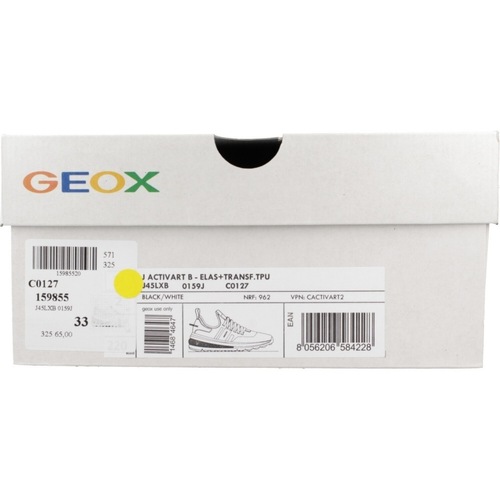 Geox J ACTIVART GIRL Preto