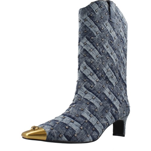 Sapatos Mulher Botas Kurt Geiger London REGENT CRYSTAL Azul