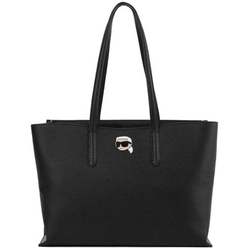 Malas Mulher Bolsa Karl Lagerfeld IKON PEBBLE LG TOTE Preto
