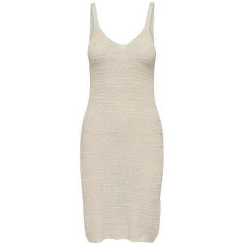Textil Mulher Vestidos JDY  Bege