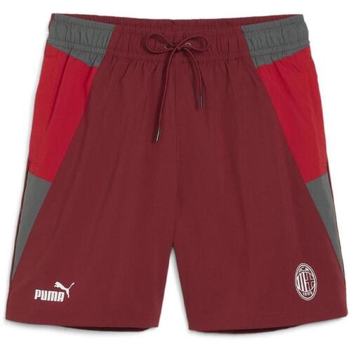 Textil Homem Shorts / Bermudas Puma  Vermelho