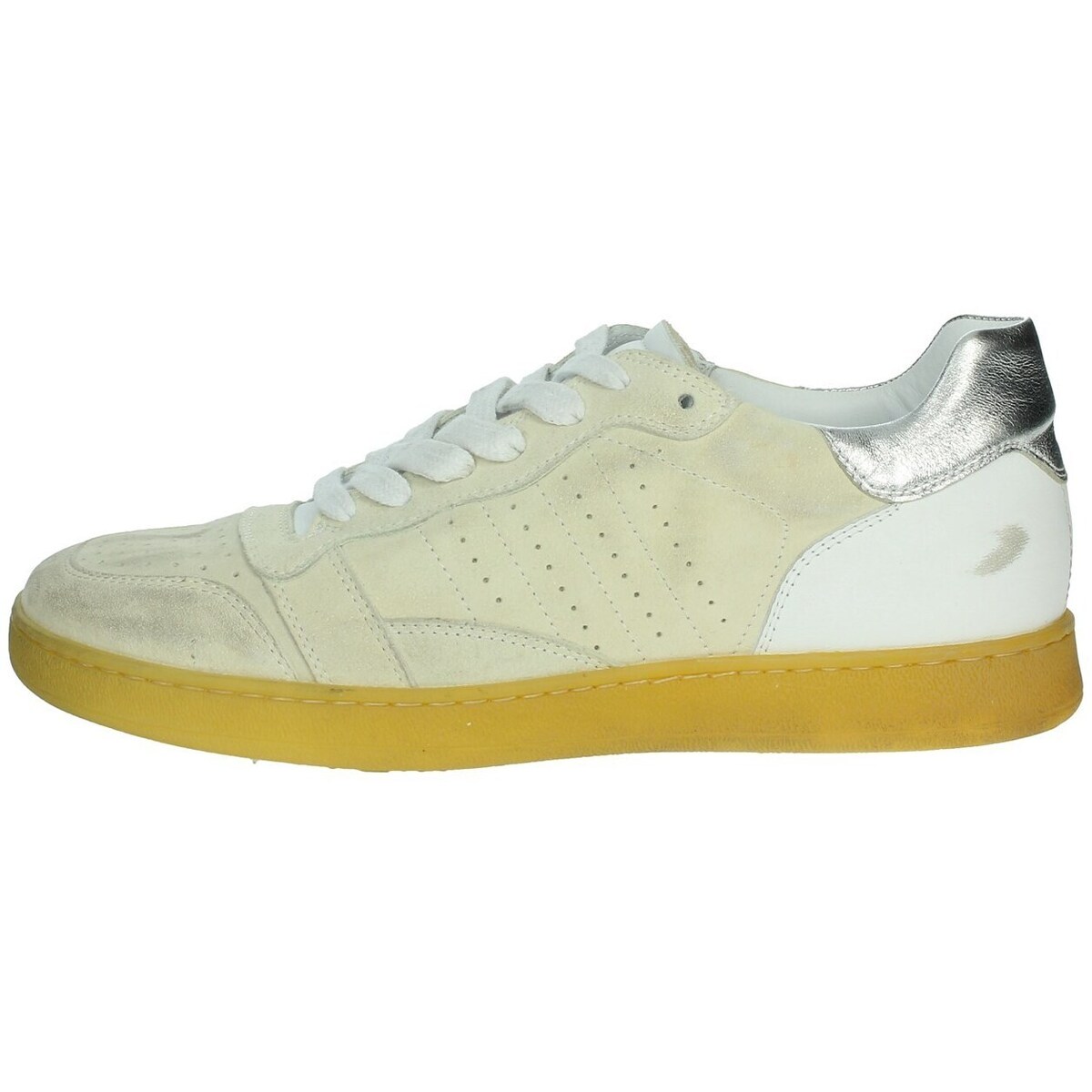 Sapatos Mulher Sapatilhas de cano-alto Date W401-SL-ST-CR Bege